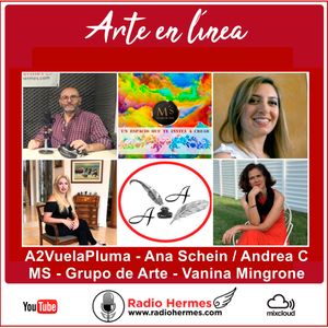 Ana Schein Entrevista Arte en Linea Radio Hermes